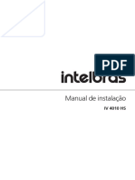 Manual de Instalação: IV 4010 HS