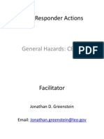 Initial Responder Actions By Jonathan D. Greenstein