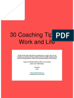 30 Coaching Tips For Work and Life 20101103