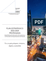 Plan Estrategico PROPANAMA 2022