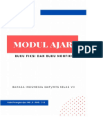 Modul Ajar Bahasa Indonesia - Buku Fiksi Dan Buku Nonfiksi - Fase D PRINT