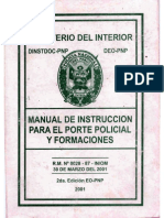 Manual de Instruccion Porte Policial y Formaciones PNP - 210522 - 083937