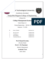 College Management Report