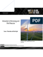 Photovoltaic Wind Energy