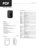 3rd Generation BWC Technical Sheet