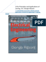 Solution Manual For Principles and Applications of Electrical Engineering 5 e Giorgio Rizzoni