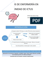 Cuidados Unidad de Ictus