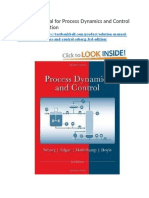 Solution Manual For Process Dynamics and Control Seborg 3rd Edition