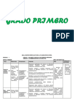 Malla Microcurricular - Matemáticas - Primaria.