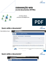 PW000 - Estruturas de Documentos XHTML