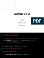 11-Interface en C Sharp