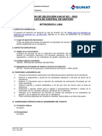 Proceso de Selección Cas #021 - 2023 Analista de Control de Gestion Intendencia Lima