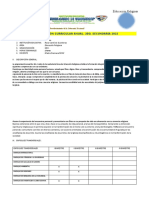 Programación Curricular Segundo Grado