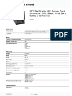 NetShelter SX Enclosures - AR3104