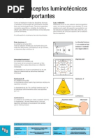 Conceptos Luminotécnicos