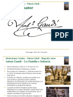 TRABAJO Modernismo Catalan - Palacio Güell - Biografía Autor