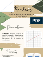 Graficando Ecuaciones Primer Grado