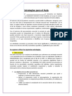 Estrategias Sensoriales para Usar en Casa o en El Aula