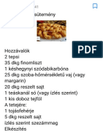 Omlós-Sajtos Sütemény
