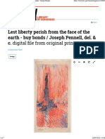 Lest Liberty Perish From The Face of The Earth - Buy Bonds - Joseph Pennell, Del. & C. - Digital File From Original Print Library of Congress