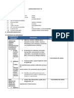 Modelo Unidad de Aprendizaje - Diario Ciclo Iii