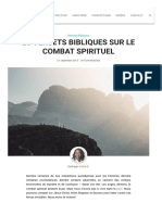 20 Versets Bibliques Sur Le Combat Spirituel - Vivre Une Vie de Faveur-1