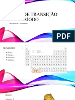 Metais de Transição