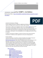 Solution Manual for Comp 3 3rd Edition