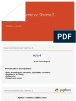 Desenvolvimento de Sistema II - Aula 4