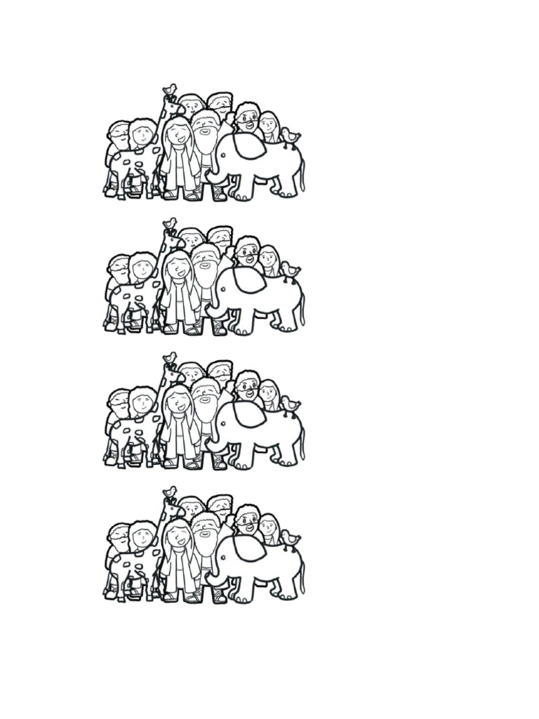 Animales Arca de Noe | PDF