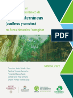 Protocolo - Aguas Subterráneas (Acuíferos y Cenotes)