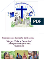 Presentación Incidencia Política - MTC Guatemala