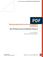 Artigo - RICHARDSON, Laurel. Novas Práticas de Escrita em Pesquisa Qualitativa. 2018