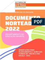 Documento Norteador 2022 - Educação Infantil