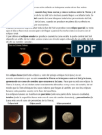 Eclipse Parcial Eclipse Penumbral