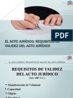 Requisitos Del Acto Juridico