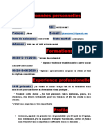 Données Personnelles: Formations