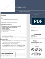 Curriculum Vitae: Língua