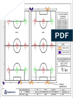 Plano de Iluminacion - CANCHA DEPORTIVA