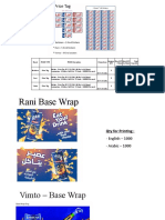 Basewrap N PriceTag Printing