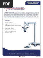 Zeiss OPMI LUMERA 300 Surgical Microscope