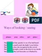 Ways of Looking Seeing