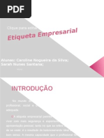 Etiqueta Empresarial