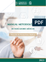 MMIM 2023 MANUAL METODOLOGICO INDICADORES MEDICOS IMSS 2023