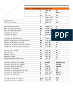 Principales Constantes Fisicas