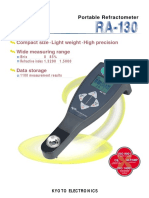 Portable Refractometer RA 130