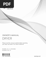 Dryer Manual