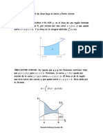 Guía 02 de Área Bajo La Curva y Entre Curvas