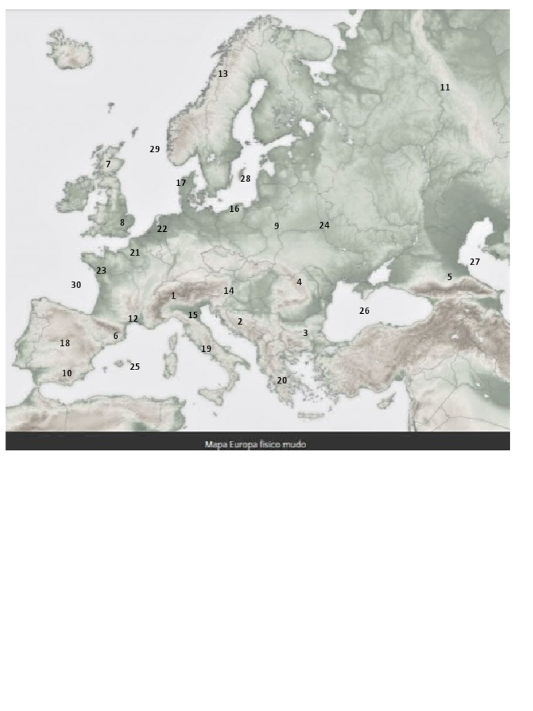 Mapa Europeo | PDF