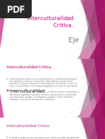 Interculturalidad Crítica